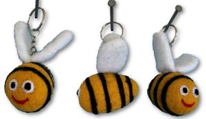 Hovedbilde N&oslash;kkelring med bie